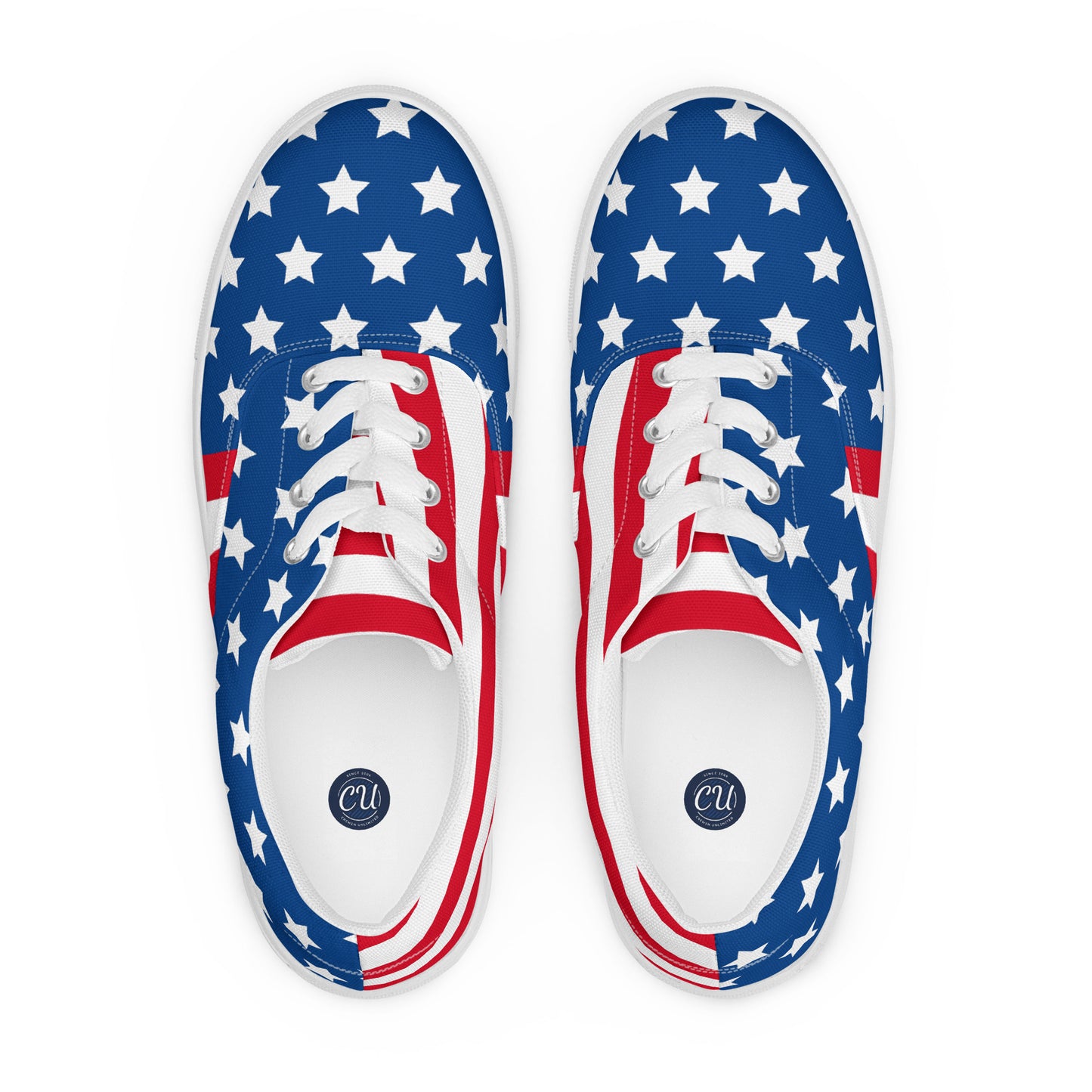 Women’s lace-up canvas shoes