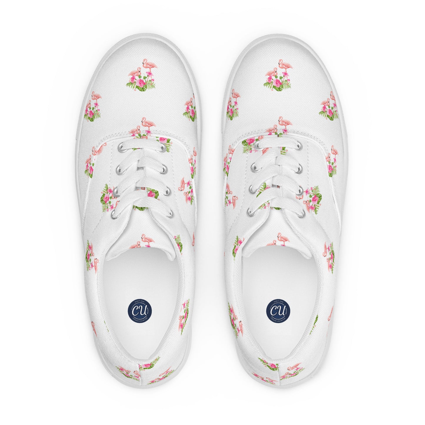 Women’s lace-up canvas shoes