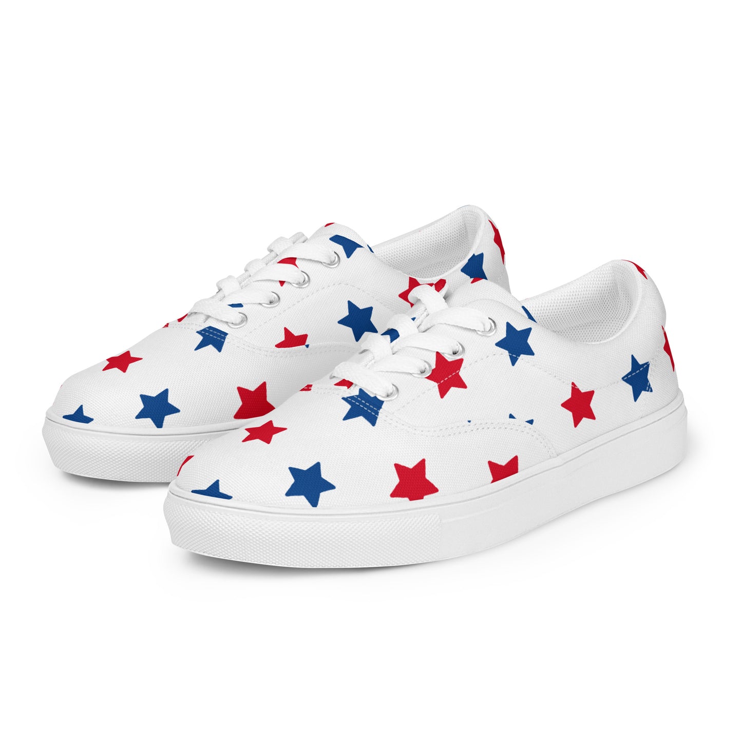 Women’s lace-up canvas shoes