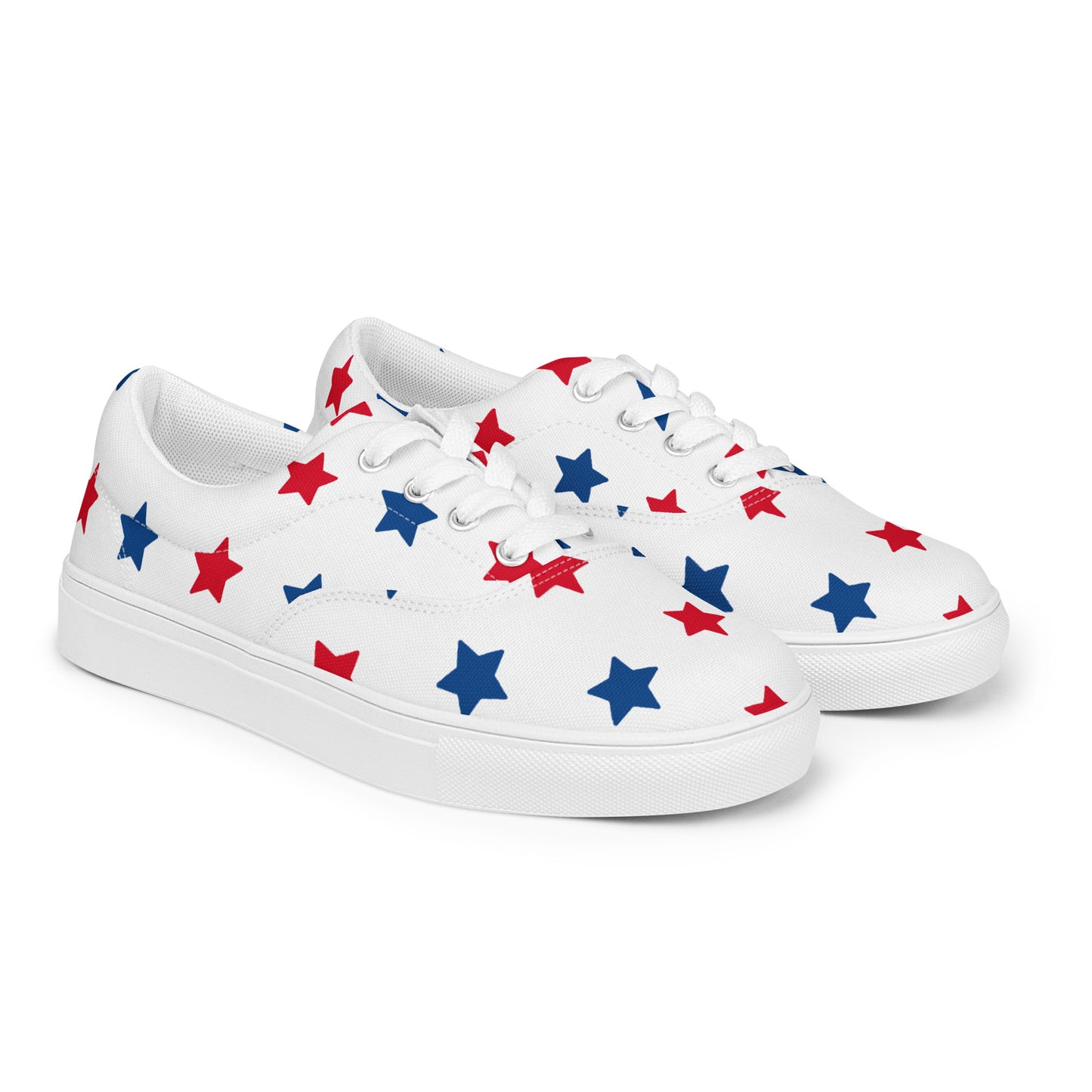 Women’s lace-up canvas shoes